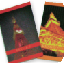 カラーカード(知育用カードを東京タワーで表現)